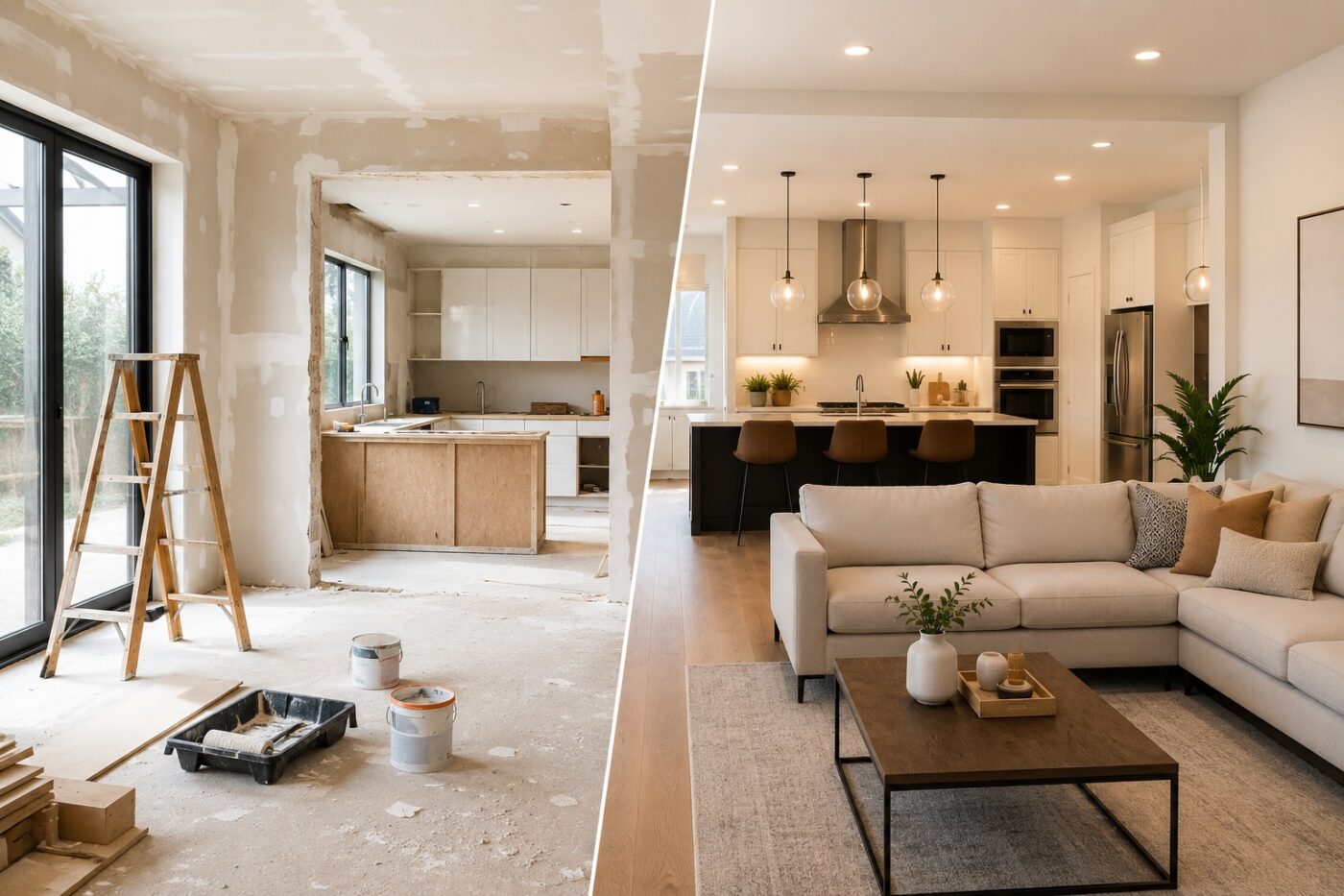 complete home renovation guide and modern interior design