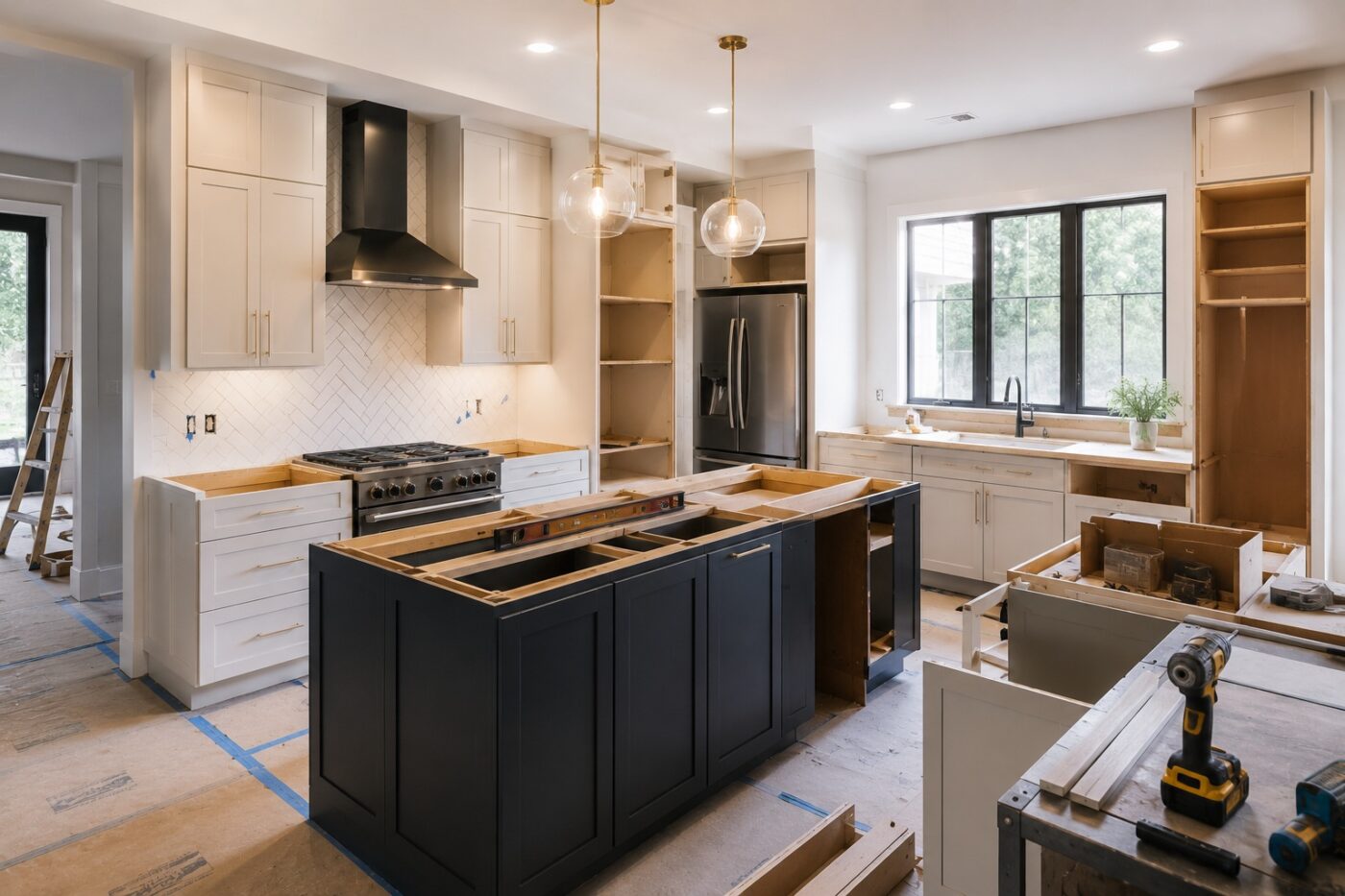 modern kitchen renovation ideas with efficient layout design